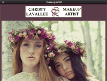 Tablet Screenshot of christylavallee.com
